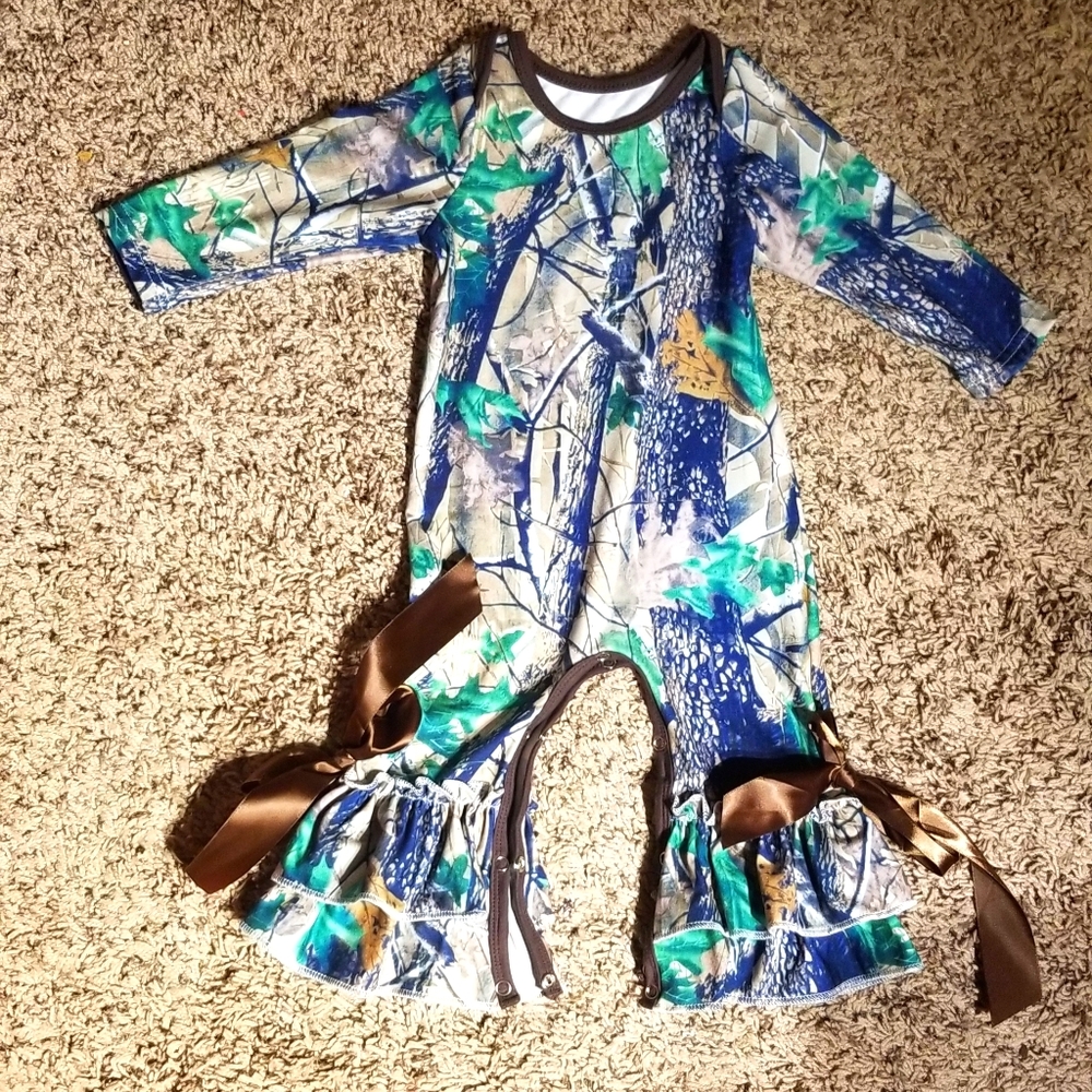 Camo Romper